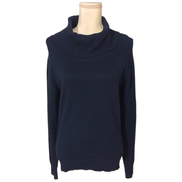 Navy Jeanne Pierre Sweater - Picture 1 of 8